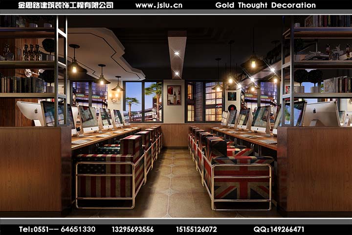 合肥網(wǎng)吧裝修設(shè)計(jì) 合肥網(wǎng)吧裝修設(shè)計(jì)