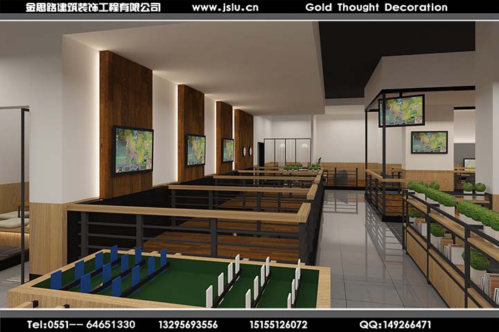 合肥網咖裝修設計 合肥網咖裝修設計