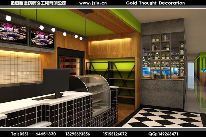 合肥網(wǎng)咖裝修設計