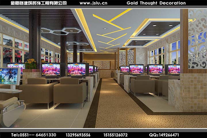 合肥網咖裝修設計