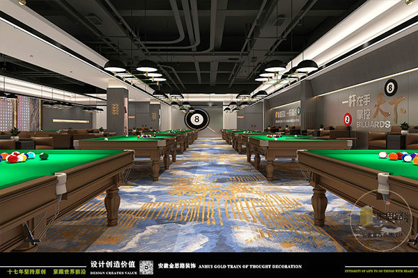 臺(tái)球室裝修 臺(tái)球室裝修